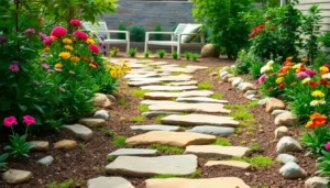 landscaping stepping stones