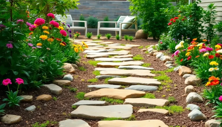 landscaping stepping stones